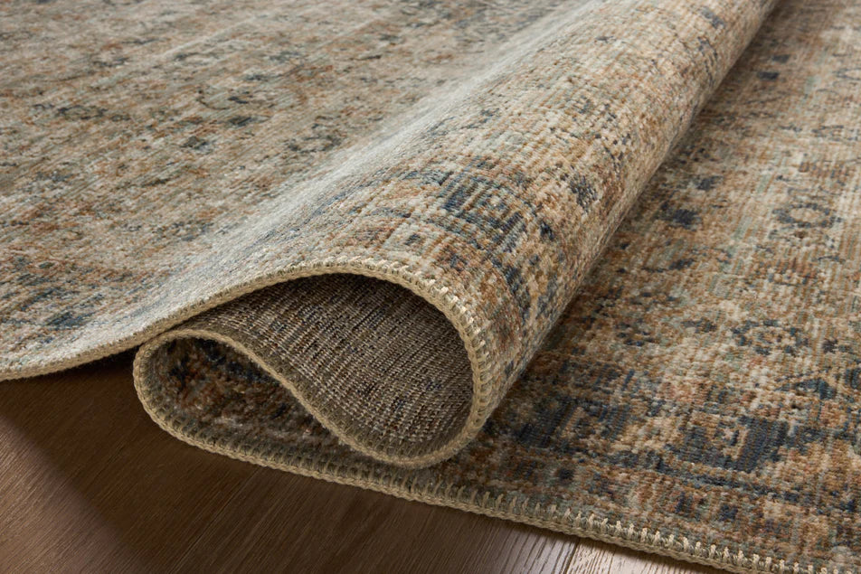 2x3 HER-08 Sage/Navy Rug