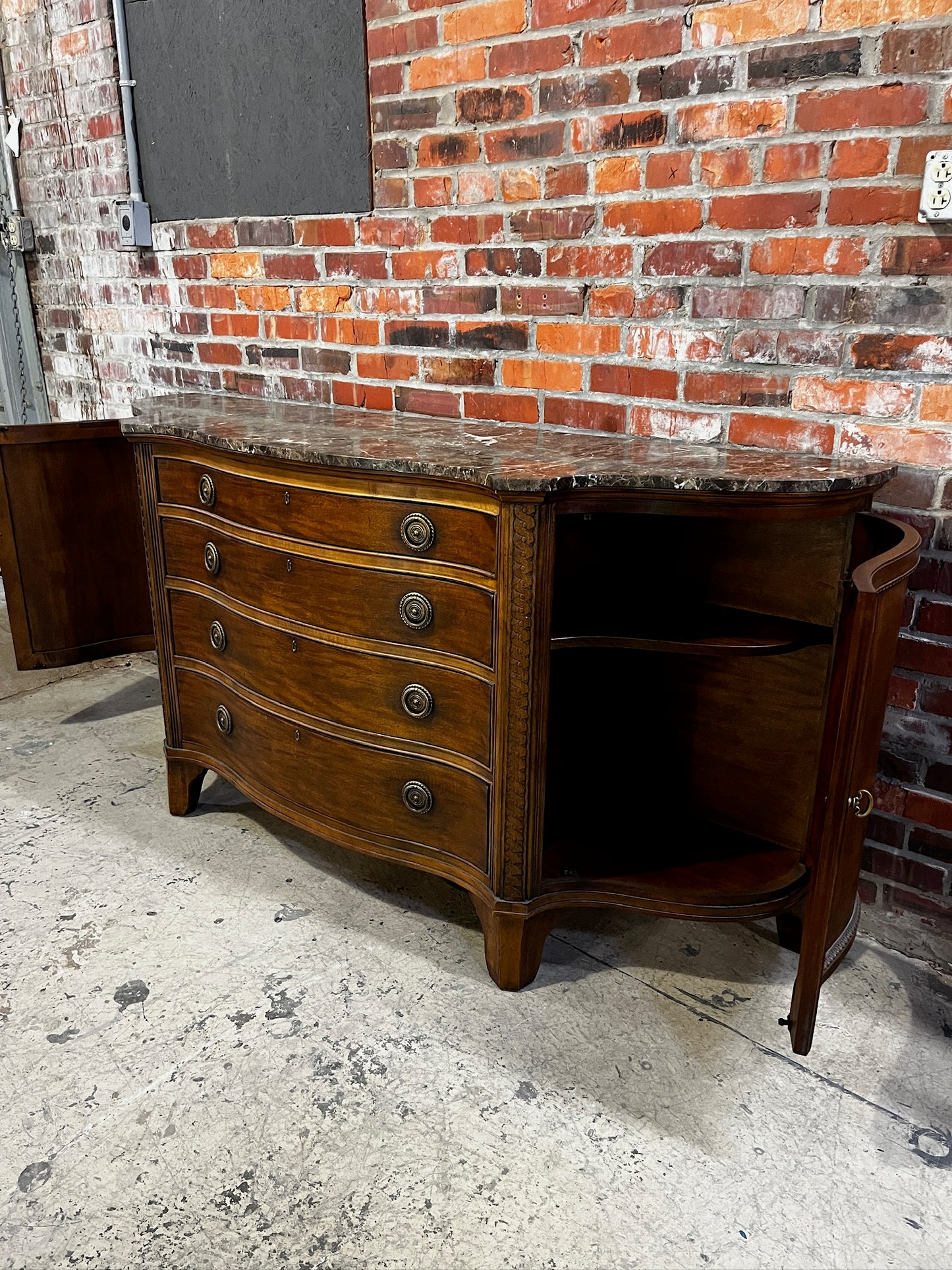 Century Sideboard with Marble Top
