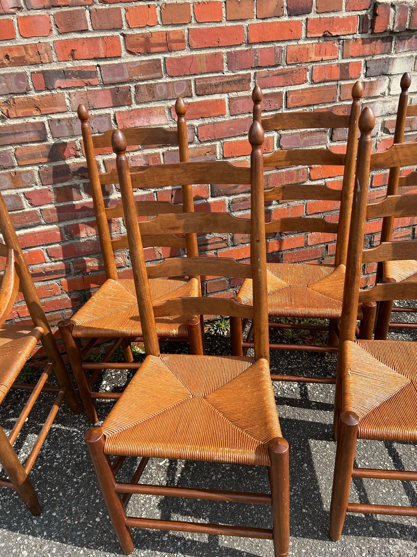 Wicker Chairs - Set of 6