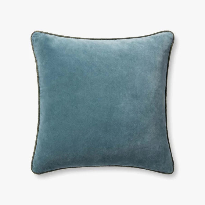 PCJ0020 22x22 Liza Blue Pillow