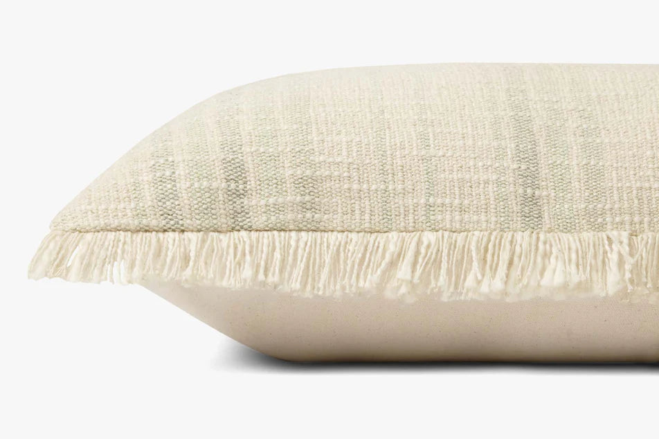 PAR0007 18x18 Ivory & Sage Pillow