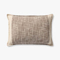 PLL0183 16x26 Brown & Ivory Pillow