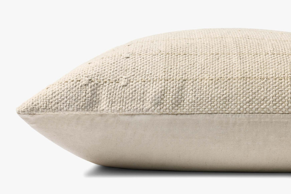 PLL0193 22x22 Beige & Natural Pillow