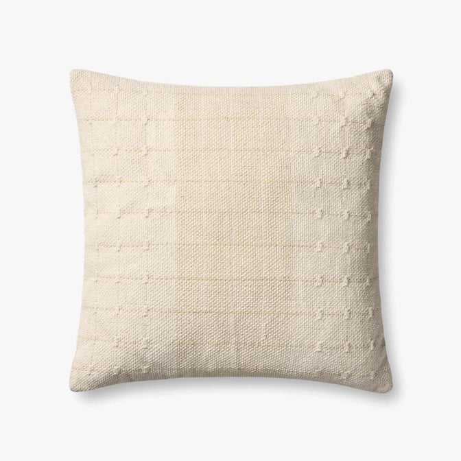 PLL0193 22x22 Beige & Natural Pillow