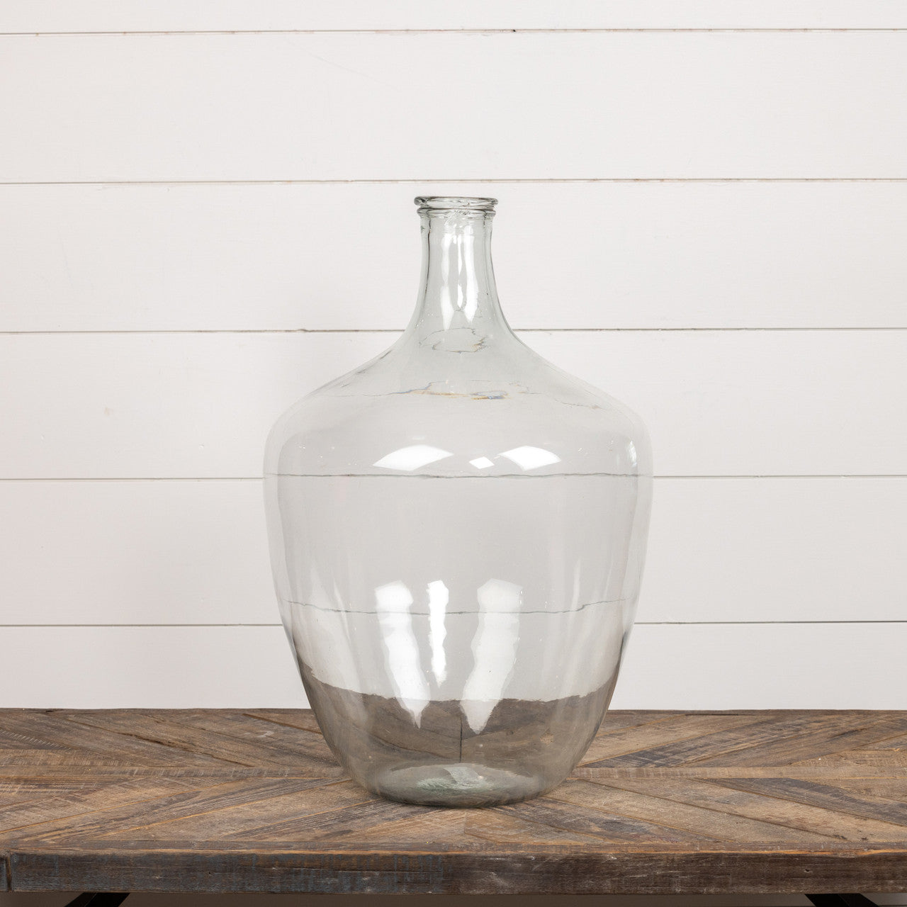 SE221610 22" Clear Glass Bottle