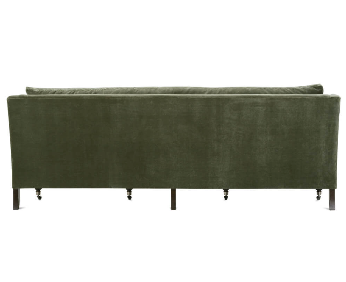 MAD-033-EXP-GREEN 90” Madeline Sofa - Antiqued Moss Velvet