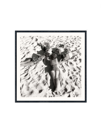 Nostalgia Beach Meeting- Framed Print