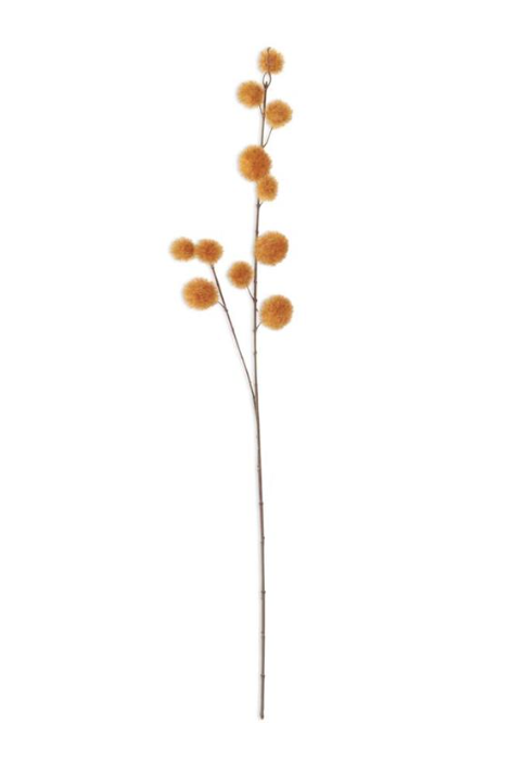 42134A-OR 33 Inch Orange & Red Billy Ball Stem