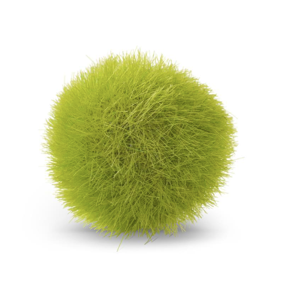 15394C 2.5" Inch Fuzzy moss Ball