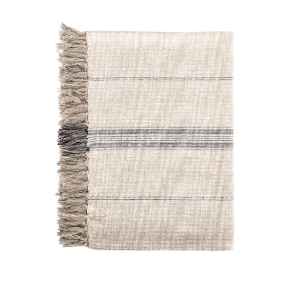 V230064 Ria Natural/Black Throw