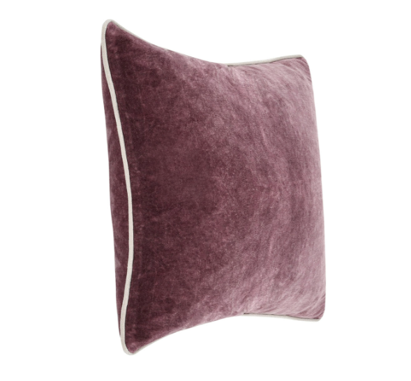 Heirloom Sangria Red Velvet Pillow, 3 Sizes