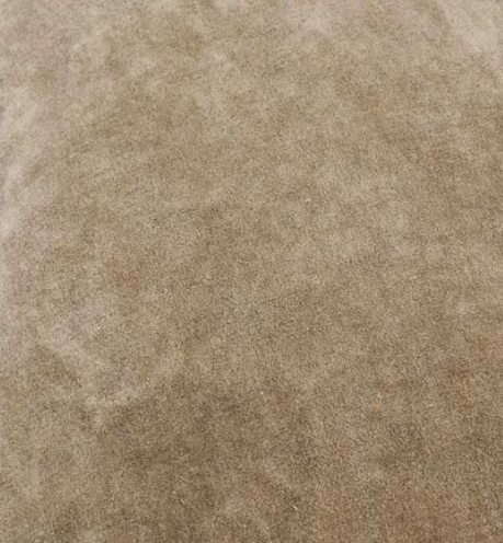 Heirloom Wheat Velvet Pillow, 18x18