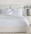 BEDQ5508Q Danica White 3pc Queen Quilt Set