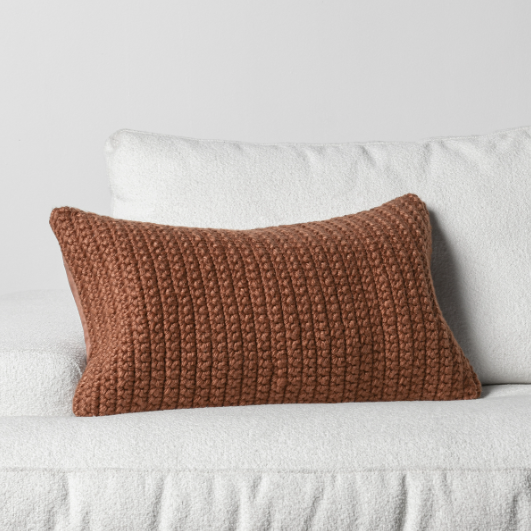 V060017 14x26 Prism Terracotta Pillow