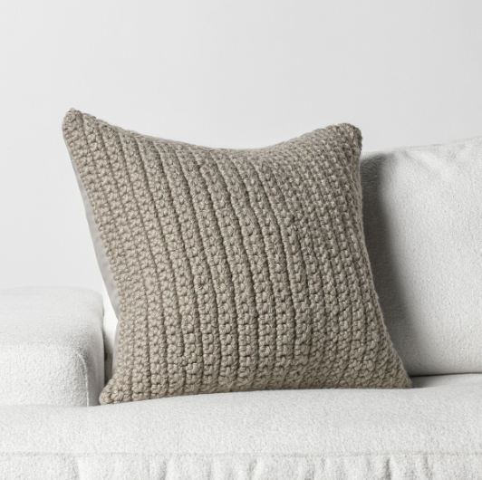 VO60001 Prism Natural Pillow, 22x22