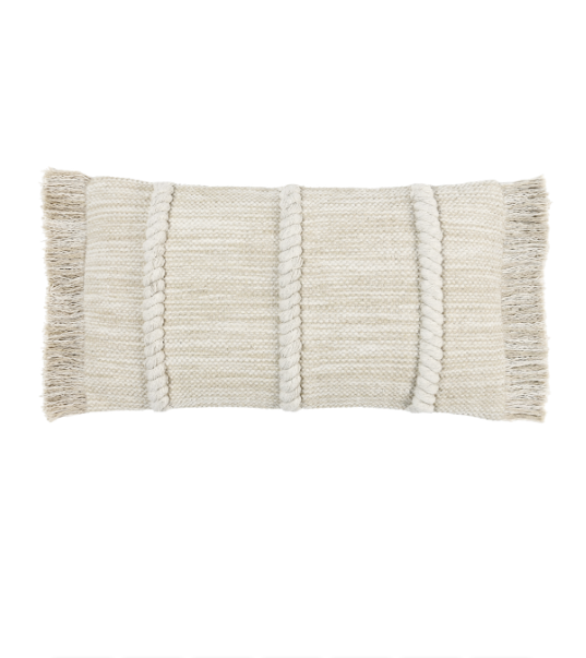 V300004 14x26 Lucera Natural Pillow