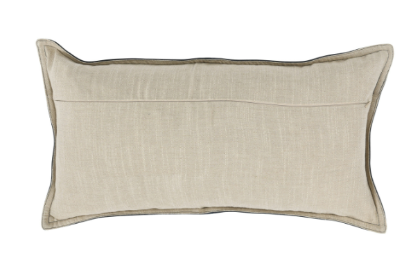 V240097 Leather Acre Forest Green Pillow, 22x22