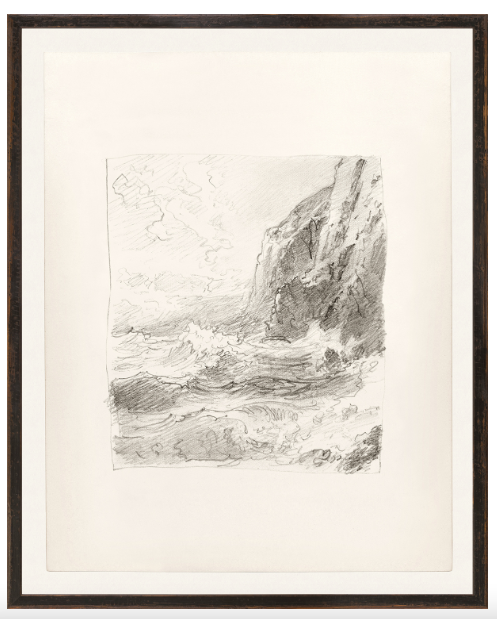 21856 Folio Study High Cliff I - Framed Print