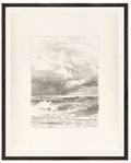 21854 Folio Study Sea I - Framed Print