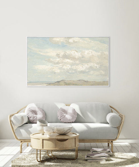 20762 Petite Scape Top of the Dune - Framed Print