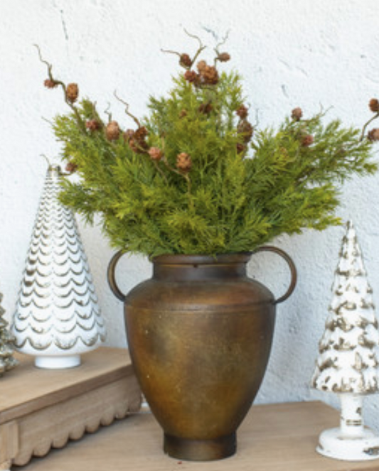 G219589 20" Pine w/ Pinecones Bush