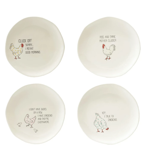 Stonewear Plate w/ Chicken