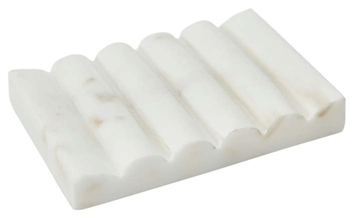 Carved Marble Soap Dish