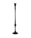 DF8451 20" Hand-Forged Iron Taper Holder, Black