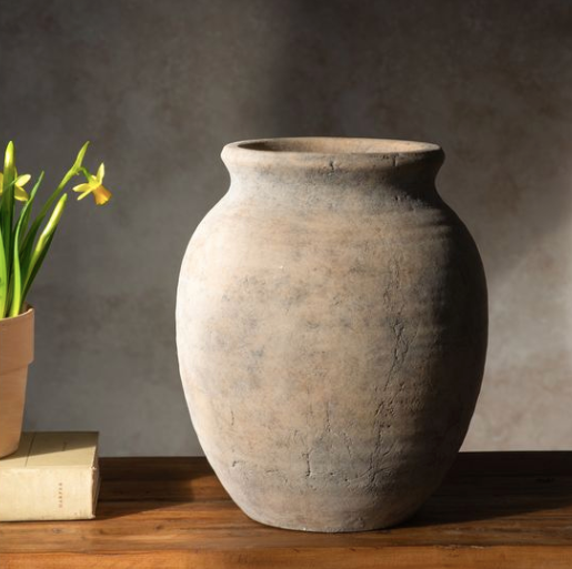 13" Terracotta Bouquet Vase