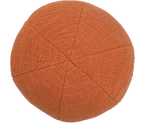 10" Cotton Slub Orb Pillow