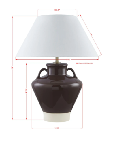 72618 Marlowe Table Lamp