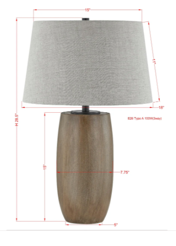 710312 Conway Table Lamp