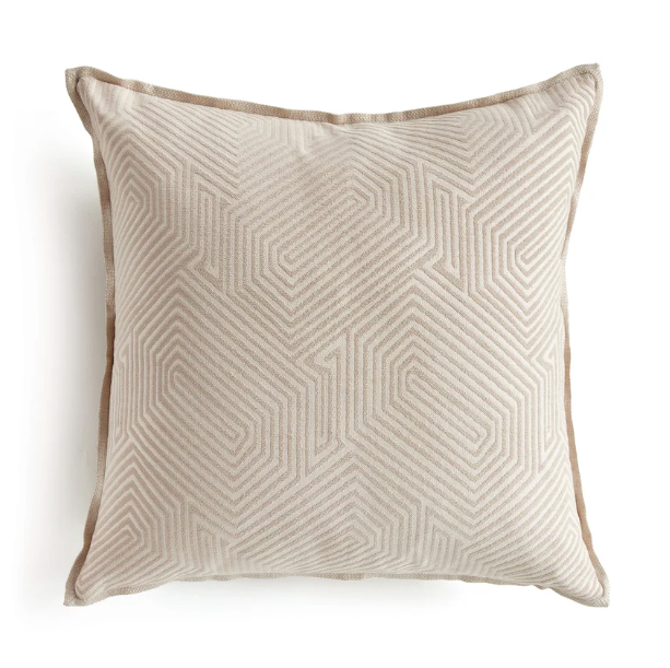 N5LM24 Geo Square Indoor Outdoor Pillow 20"