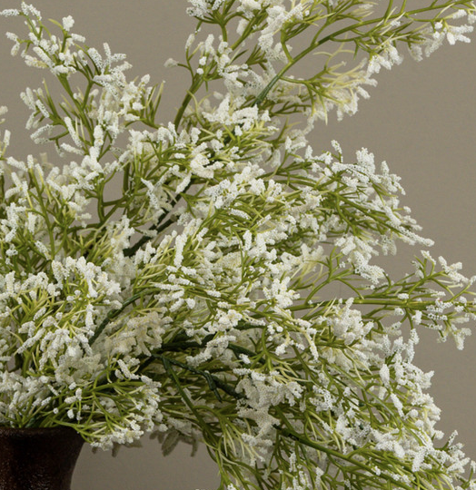 HZ249470 22" White Mountain Mint Spray