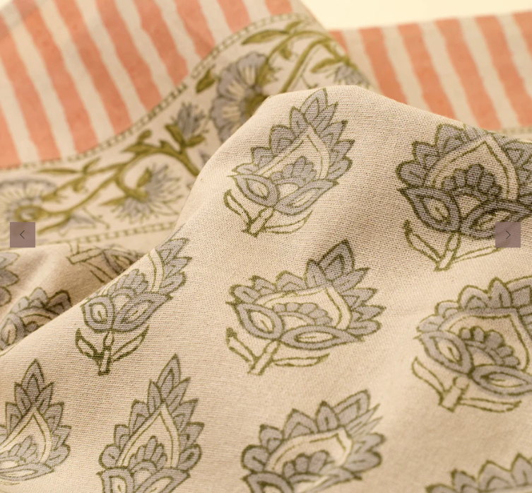 4-6393 Ritika Block Print Table Runner