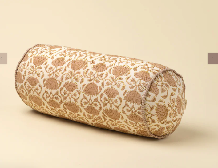 01-9546 Loti Block Print Bolster