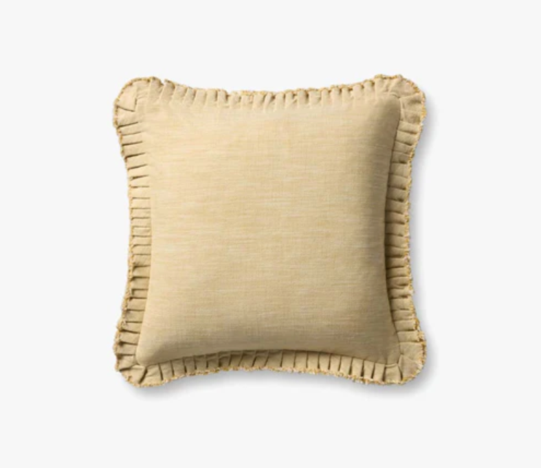 PLL0210 Yellow 20x20 Pillow