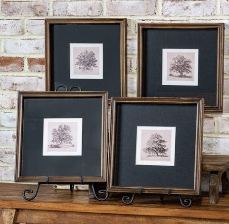 HXIM08 Assorted Foliage Framed Wall Art