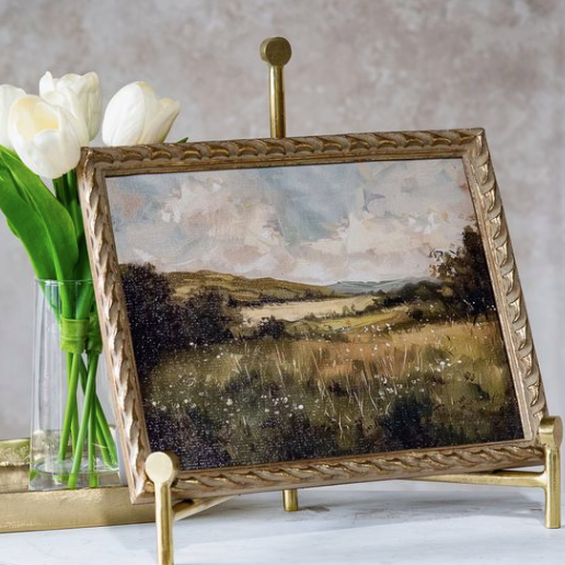 PDKIN012 8x10 Gold Frame Landscape Wall Art