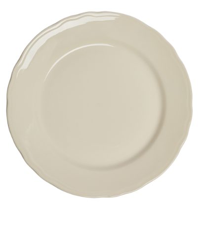 FEST250218 10.62" Scalloped White Main Plate