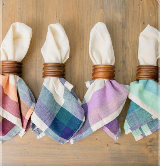 301-153-FC Handwoven Cotton Napkins 16x16 Clove