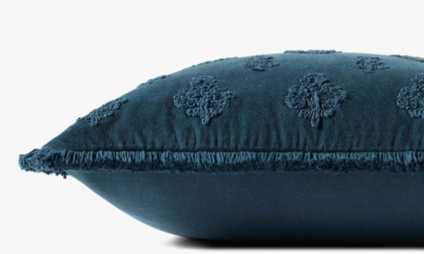 18x18 Darla Navy Pillow