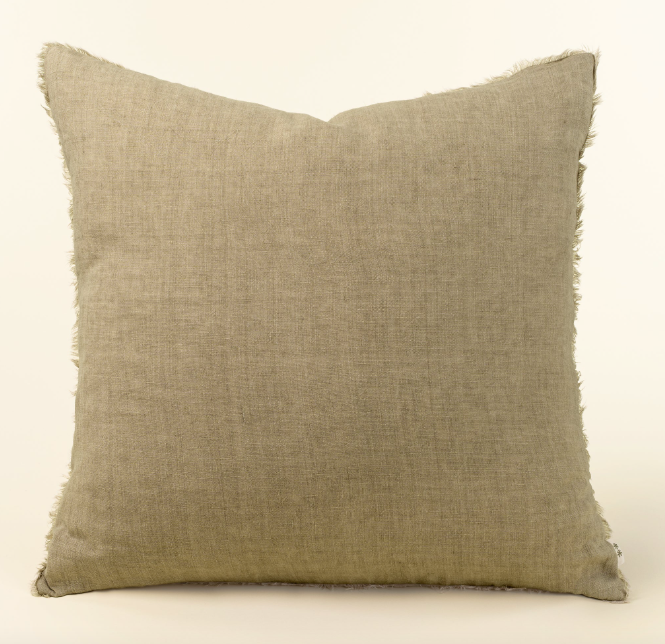 1-3363 24x24 Lina Linen Pillow Dune