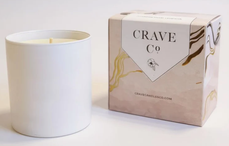 White Linen Boxed Candle