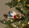 KY248802 Playful Grey and White Kitten Ornament