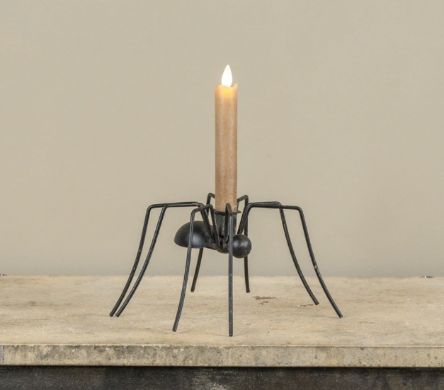 HY247940 4.75" Spider Taper Candle Holder