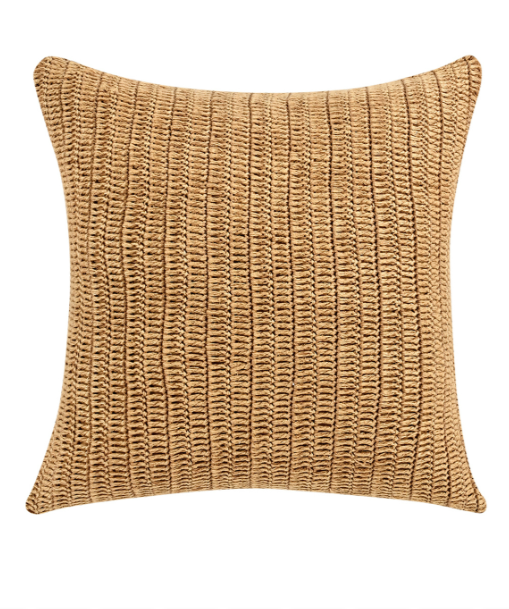 22x22 Macie Pillow, Honey