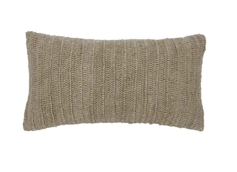 V160332 14x26 Rina Pillow, Natural