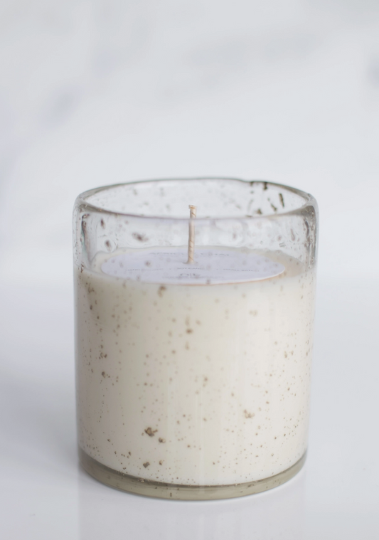 Bubble/Flecked Candle