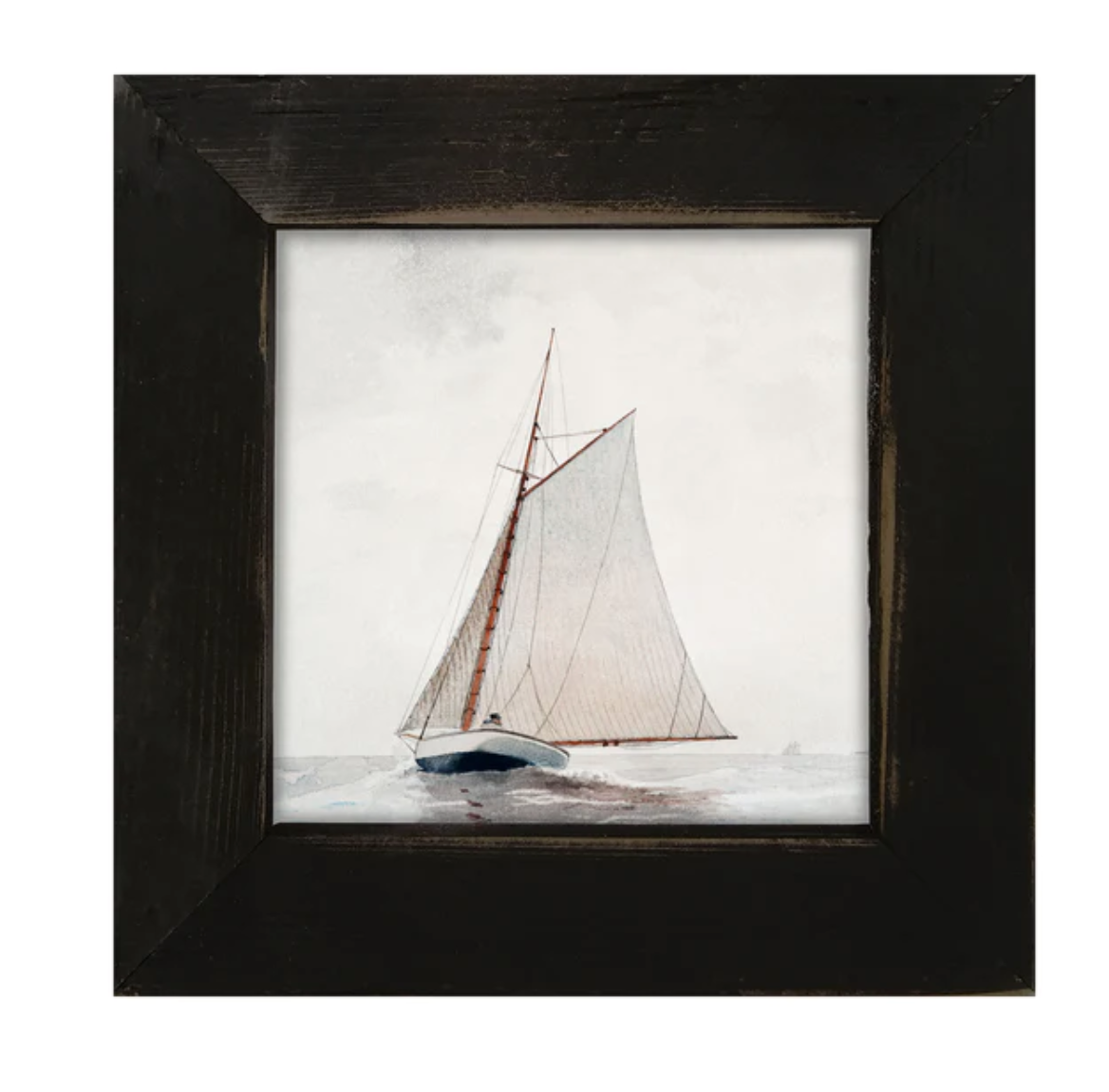 Vintage Sailboat Framed Print - 2 Colors
